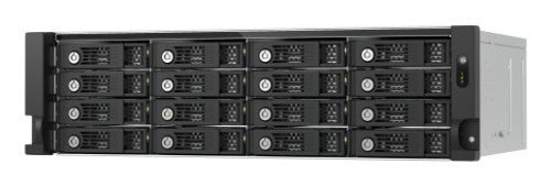 QNAP TL-R1600PES-RP HDD/SSD enclosure Black, Gray 2.5/3.5"