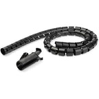 StarTech.com CMSCOILED4 cable organizer Cable sleeve Black 1 pc(s)