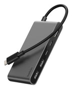 Belkin AVC022FQSGY interface hub USB Type-C 5000 Mbit/s Gray