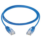 Tripp Lite N261-UR03-BL networking cable Blue 35.4" (0.9 m) Cat6a U/UTP (UTP)