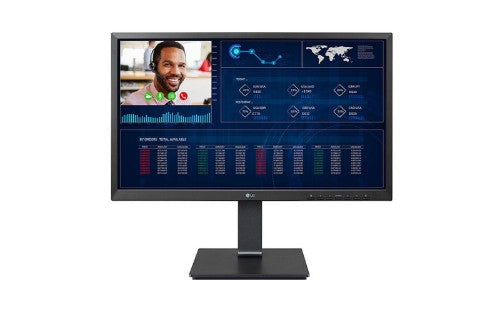 LG 24CQ651N-6P All-in-One PC/workstation Intel® Pentium® N6005 24" 1920 x 1080 pixels 8 GB DDR4-SDRAM 16 GB eMMC Wi-Fi 6 (802.11ax) Black