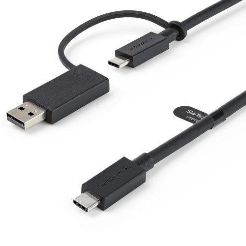 StarTech.com USBCCADP USB cable USB 3.2 Gen 2 (3.1 Gen 2) 39.4" (1 m) USB C 10 Gbit/s 100 W Black