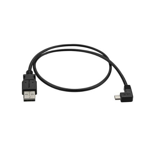 StarTech.com USBAUB50CMRA USB cable USB 2.0 19.7" (0.5 m) USB A Micro-USB A Black