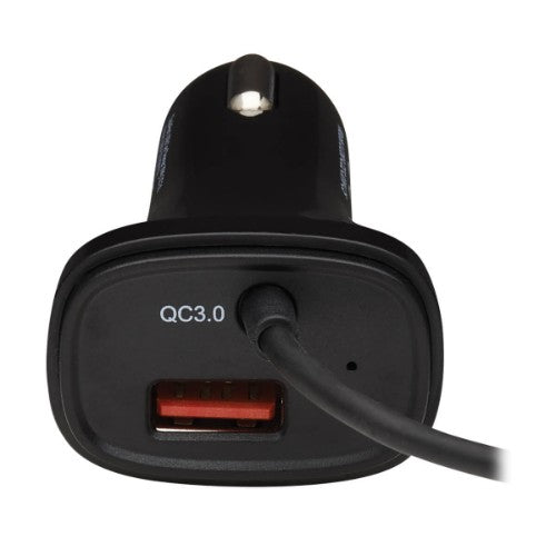 Tripp Lite U280-C02-30W-C6 mobile device charger Universal Black Cigar lighter Fast charging Auto