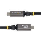 StarTech.com CC10FT20GUSB4CX USB cable USB4 Gen 3x2 118.1" (3 m) USB C 20 Gbit/s 60 W Black