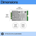 HP 4G LTE-A Pro Cat16 WWAN interface cards/adapter