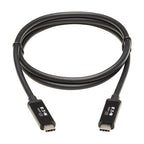 Tripp Lite MTB3-01M5-5A-B Thunderbolt cable 59.1" (1.5 m) 20 Gbit/s Black
