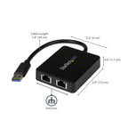 StarTech.com USB32000SPT network card Ethernet 5000 Mbit/s
