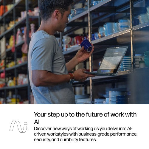 HP ProBook 4 G1i 14 inch Notebook AI PC Wolf Pro Security Edition Silver