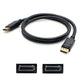 AddOn Networks 0A36537-AO DisplayPort cable 71.7" (1.82 m) Black