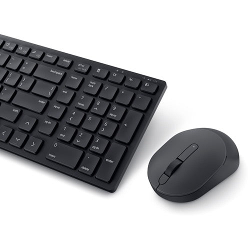 DELL KM555 keyboard Mouse included Universal RF Wireless + Bluetooth UK English Black