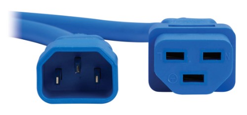 Eaton P037-004-ABL power cable Blue 47.2" (1.2 m) IEC C14 C21 coupler