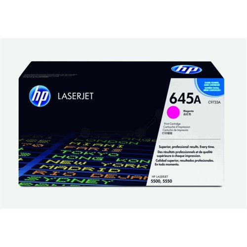 C9733A (645A) Toner magenta, 12K pages @ 5% coverage