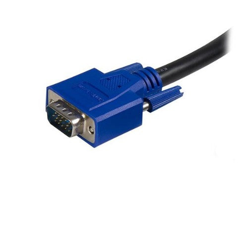 StarTech.com SVUSB2N1_15 KVM cable Black 179.9" (4.57 m)
