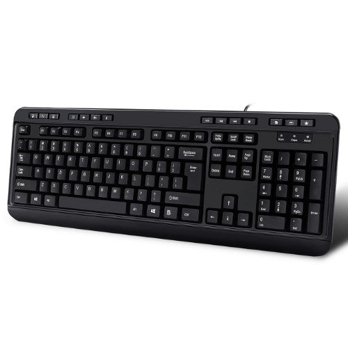 Adesso AKB-132HB keyboard Universal USB QWERTY US English Black