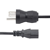 StarTech.com PXTMG1016 power cable Black 70.9" (1.8 m) NEMA 5-15P C13 coupler