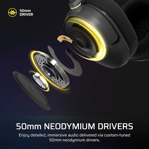 Corsair HS35 v3 Headset Wireless Head-band Gaming Bluetooth Black
