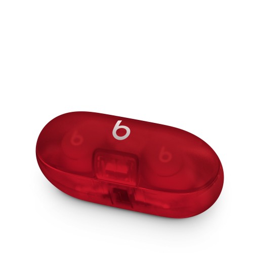 Apple Beats Solo Buds Headset True Wireless Stereo (TWS) In-ear Calls/Music Bluetooth Red, Transparent