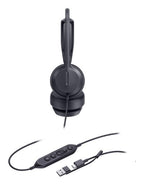 Yealink UH42 Dual UC USB-C/A Headset Wired Head-band Office/Call center USB Type-C / USB Type-A Black