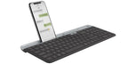 Logitech 920-011479 keyboard Universal RF Wireless + Bluetooth English Graphite