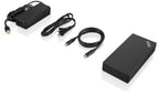 Lenovo 40AS0090US laptop dock/port replicator Wired USB 3.2 Gen 1 (3.1 Gen 1) Type-C Black