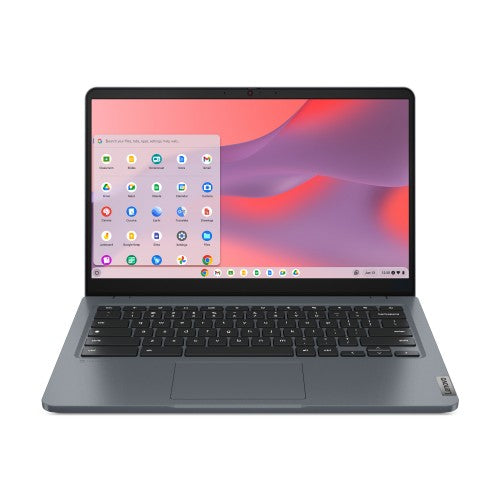 Lenovo 14e Chromebook Gen 3 N100 14" Touchscreen Full HD 8 GB LPDDR5-SDRAM 64 GB eMMC Wi-Fi 6E (802.11ax) ChromeOS Gray