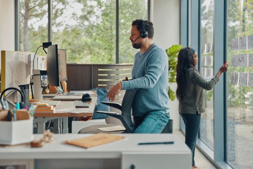 Poly Savi 7310 Office Monaural DECT 1920-1930 MHz Headset