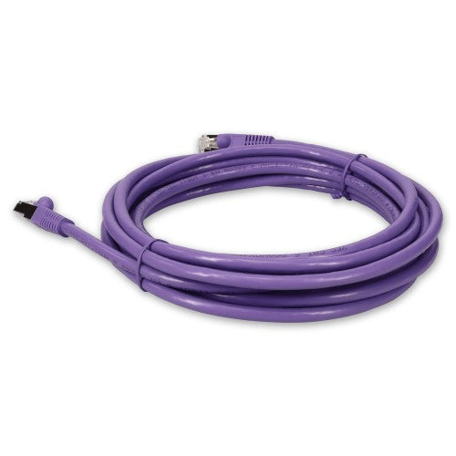 AddOn Networks ADD-15FCAT6S-PE-TAA networking cable Purple 181.1" (4.6 m) Cat6 S/UTP (STP)
