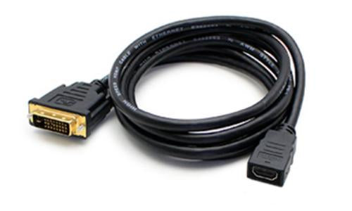 AddOn Networks DVID2HDMI video cable adapter 7.87" (0.2 m) DVI-D HDMI Black