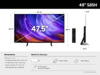 Samsung QN48S85HAEXZA TV 48" 4K Ultra HD Smart TV Wi-Fi Black