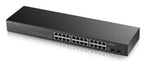 Zyxel GS1900-24 network switch Managed Gigabit Ethernet (10/100/1000) Black