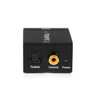 StarTech.com SPDIF2AA audio converter Black