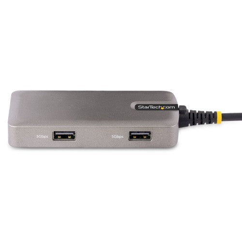 StarTech.com 103B-USBC-MULTIPORT laptop dock/port replicator Wired USB 3.2 Gen 2 (3.1 Gen 2) Type-C Gray