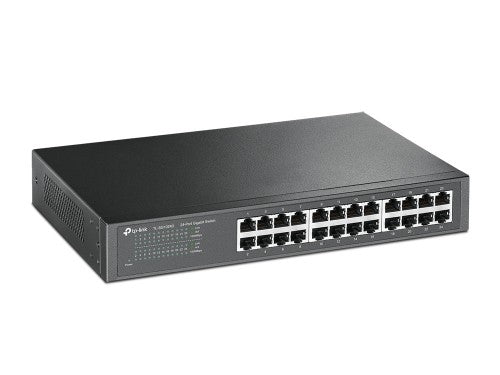 TP-Link TL-SG1024D network switch Unmanaged Gigabit Ethernet (10/100/1000) Gray