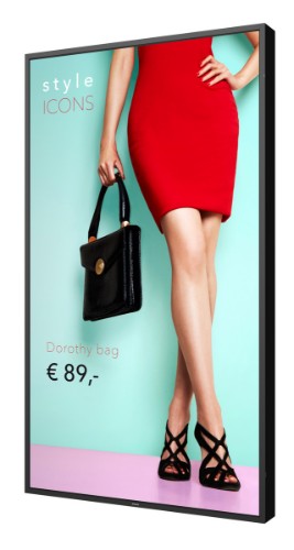 Philips 55BDL4002H Digital signage flat panel 55" LCD 2500 cd/m² Full HD Black Android 24/7