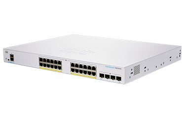 Cisco CBS350-24FP-4G Managed L2/L3 Gigabit Ethernet (10/100/1000) Silver