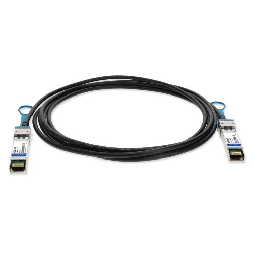 AddOn Networks AXC761-0-5M-AO InfiniBand/fibre optic cable 19.7" (0.5 m) SFP+ Black