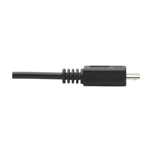 Tripp Lite NPOE-SPL-G-5VMU cable gender changer RJ-45 RJ-45, Micro-USB Type-B Black