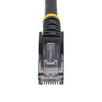 StarTech.com N6LPATCH6BK networking cable Black 70.9" (1.8 m) Cat6 U/UTP (UTP) Round