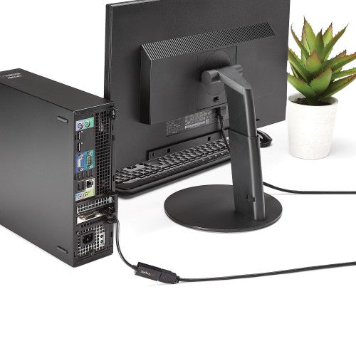 StarTech.com DP2HD4KS video cable adapter 5.91" (0.15 m) DisplayPort HDMI Type A (Standard) Black
