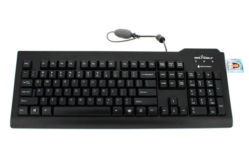 Seal Shield SSKSV207RUSA keyboard Office USB QWERTY US English Black