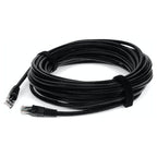 AddOn Networks ADD-18FCAT6-BK networking cable Black 192.9" (4.9 m) Cat6 U/UTP (UTP)