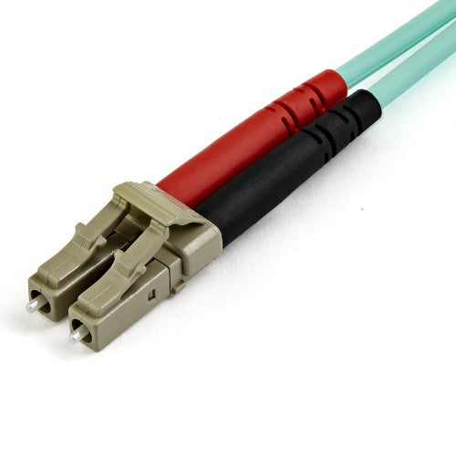 StarTech.com 450FBLCLC10 InfiniBand/fibre optic cable 393.7" (10 m) LC Aqua color