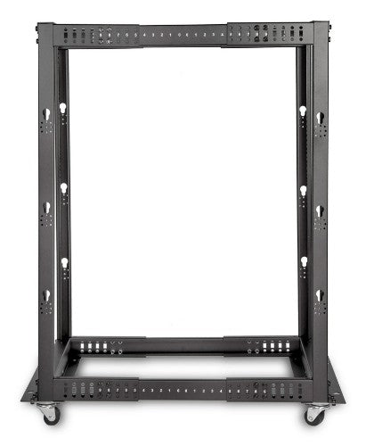 Rocstor Y10E072-B1 rack cabinet 22U Freestanding rack Black