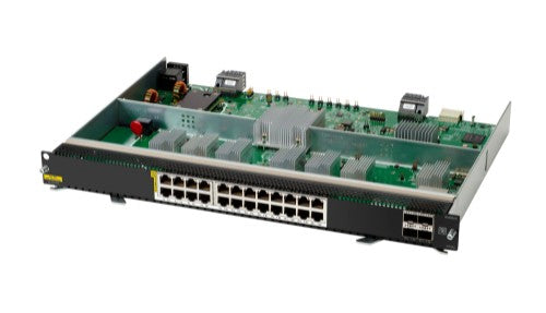 HPE Aruba Networking CX 6400 v2 24p Smart Rate 1G/2.5G/5G/10G Class8 PoE 4p SFP56 50G Module