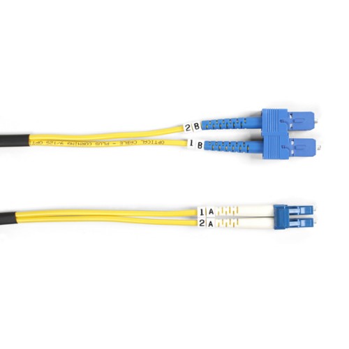 Black Box Value Line SC–LC 5m InfiniBand/fibre optic cable 196.9" (5 m) OFC Yellow
