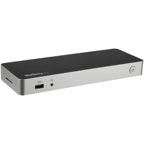 StarTech.com DK30CHDDPPD laptop dock/port replicator Wired USB 3.2 Gen 1 (3.1 Gen 1) Type-C Black, Silver