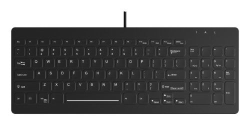 TG3 Electronics KBA-CK96-BNUW-US keyboard Medical USB QWERTY US English White