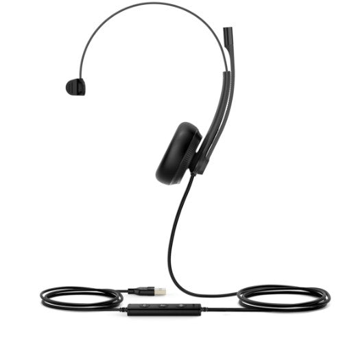 Yealink UH34 Mono UC Headset Wired Head-band Office/Call center USB Type-A Black