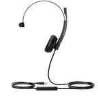 Yealink UH34 Mono UC Headset Wired Head-band Office/Call center USB Type-A Black